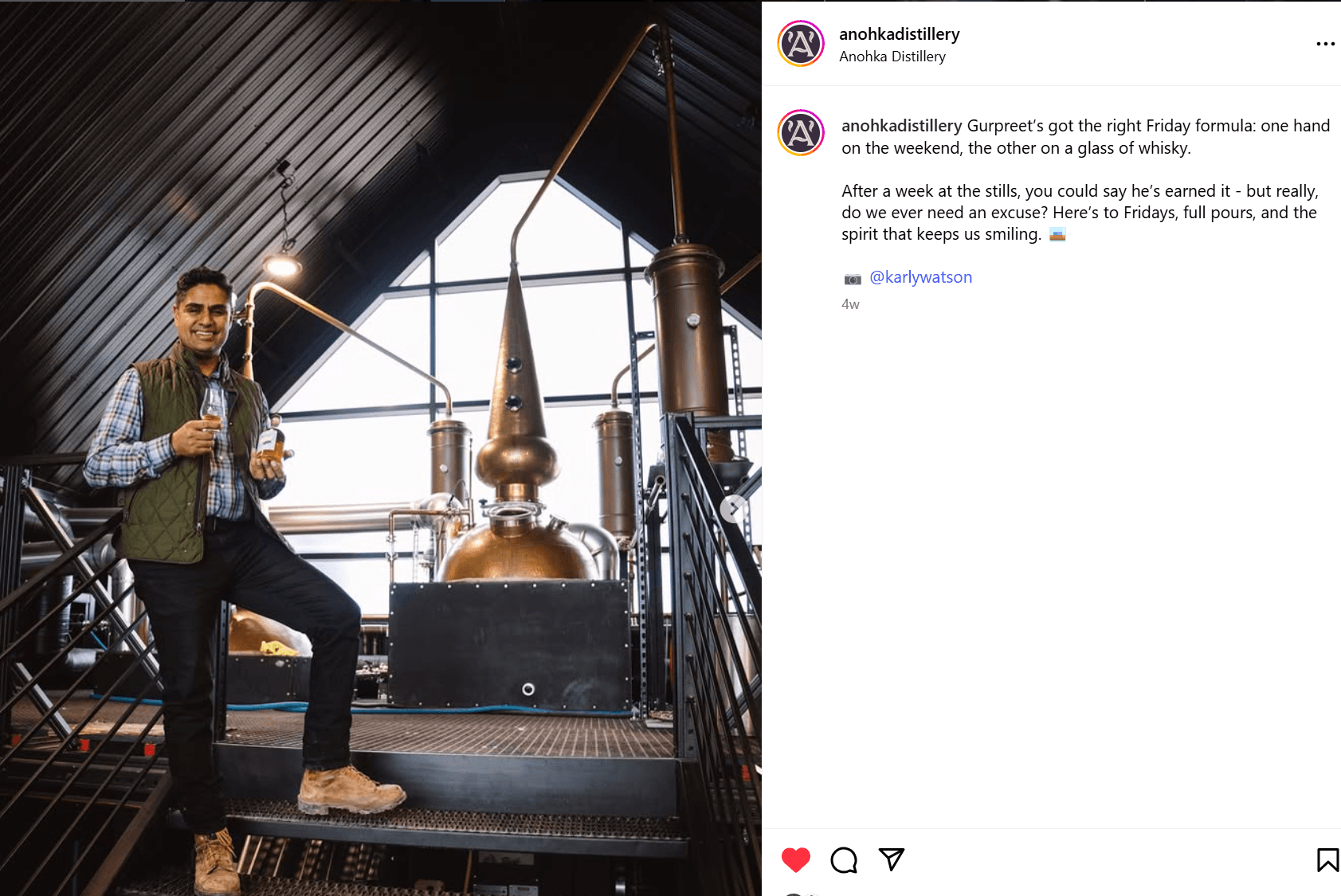 Anohka Distillery – This weeks featured customer